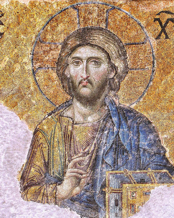 Christ Pantocrator mosaic, Hagia Sophia